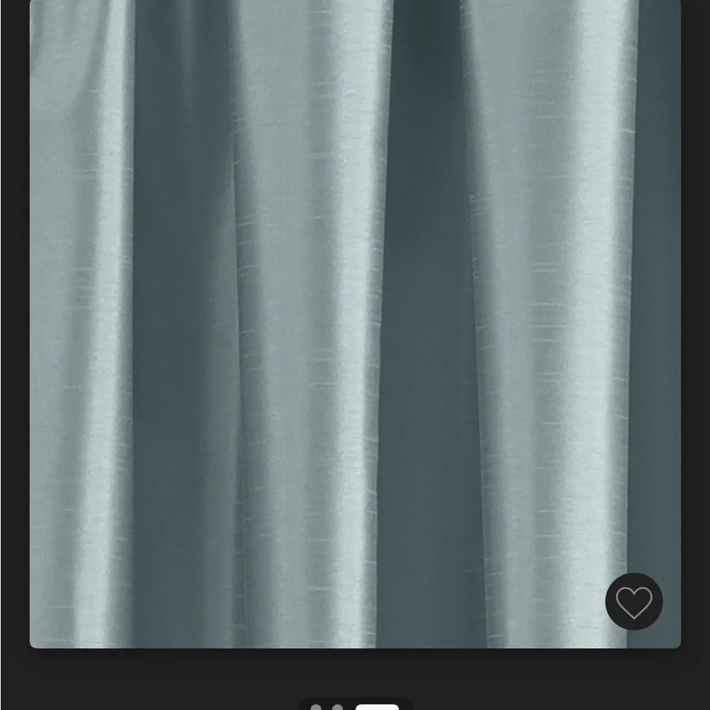 Colette Faux Silk Sidelight Front Door Single Window Curtain Panel - 28